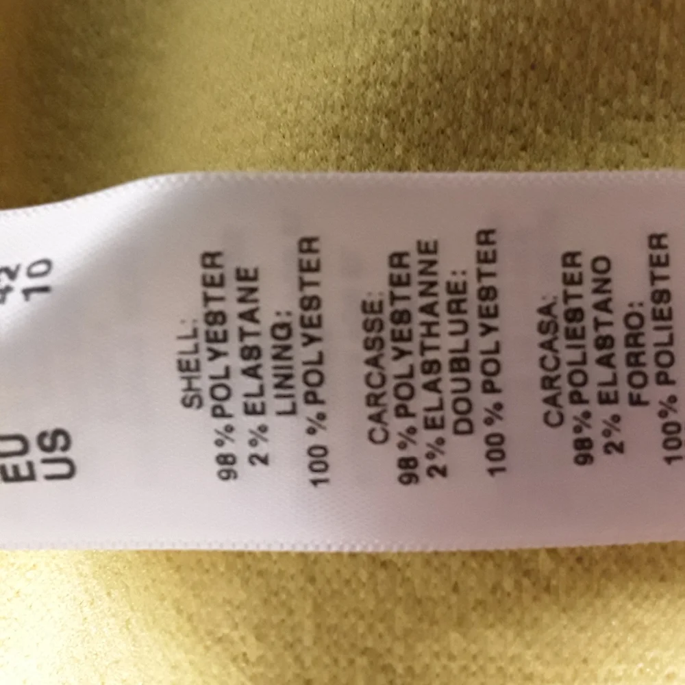 Asos Mustard Yellow Midi Dress NWT - Picture 5 of 8